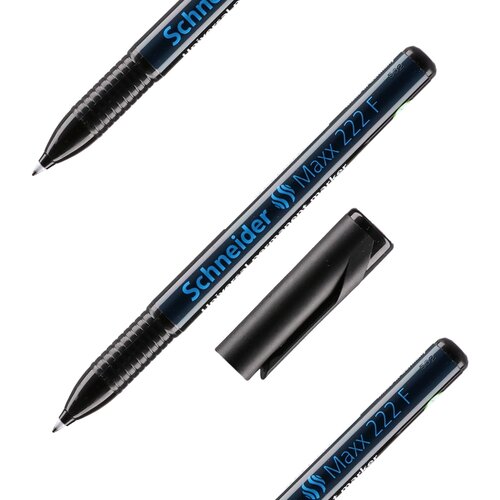Schneider Maxx 222 F, permanentni marker, 0,7mm, crna Cene
