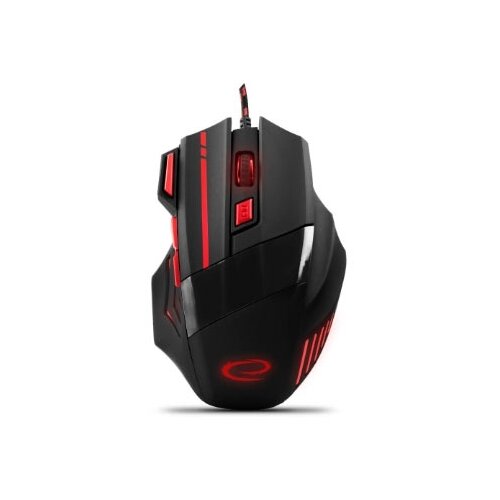 Esperanza Mi&scaron; GAMING WOLF 7D MX201, Red, 2400dpi, double-click, ergonomic, EGM201R Cijene