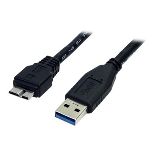 StarTech.com USB3AUB50CMB USB kabel 0,5 m USB 3.2 Gen 1 (3.1 Gen 1) USB A Micro-USB B Crno Slike