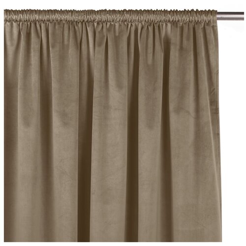 Filumi Bež žametna zavesa za delno zatemnitev 140x175 cm Velto &amp;ndash; Slike