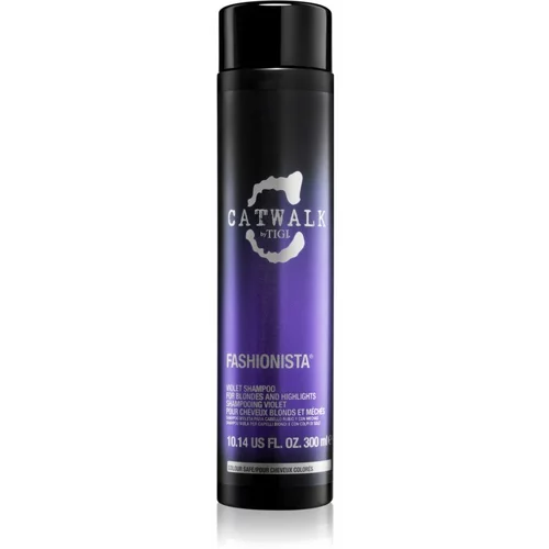 Tigi catwalk fashionista violet hranjivi šampon za plavu kosu 300 ml za žene