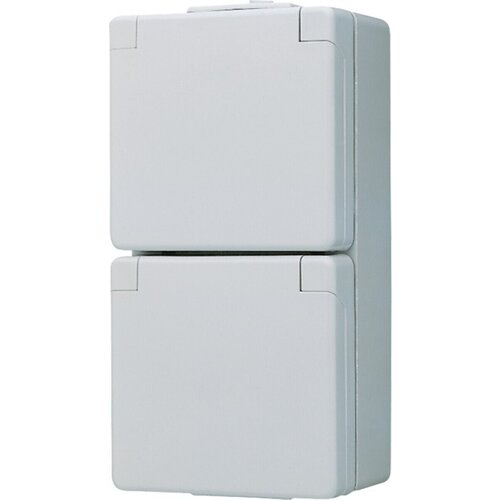 Jung SCHUKO vtičnica 2-kanalna 16A 250V vertikalna 622 W, (20859538) Cene