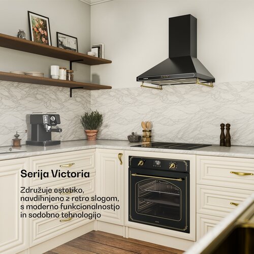 Klarstein Victoria piro-pećnica | električna pećnica s funkcijom pirolize | 3150 W | 76 l | 60 cm Slike