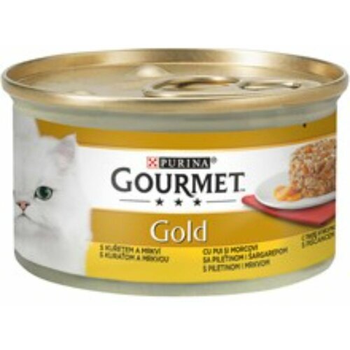 Gourmet gold 85g - cake piletina i šargarepa Slike