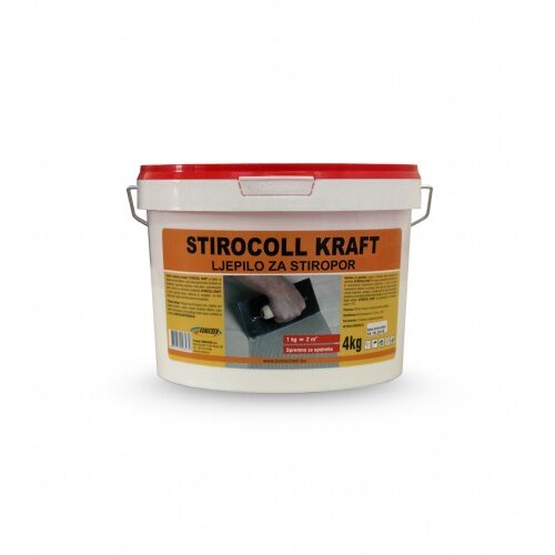 KOMOCHEM Stirocoll kraft 4kg ljepilo za stiropor Cijene