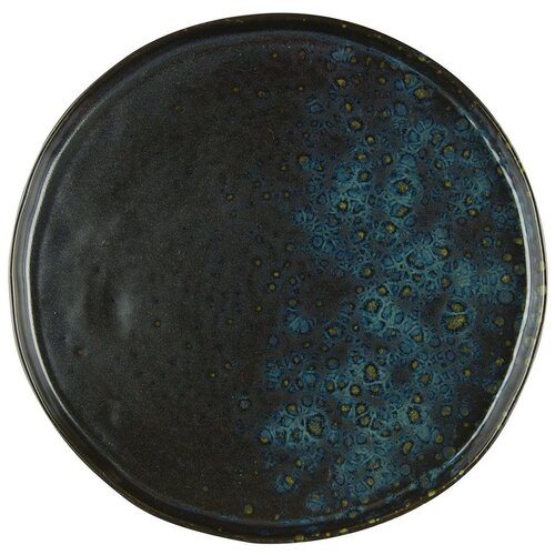Le Coq Plitev krožnik Phobos 31xH2cm / okrogel / črno-moder / stoneware, (21318122) Cene