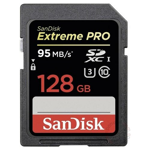 Sandisk SD 128GB extreme pro 95 mb/s, 66456 memorijska kartica Slike