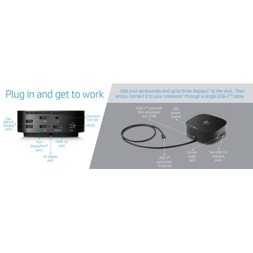 HP USB-C Dock G5 docking stati USB-C Dock G5 docking stati USB-C Dock G5 docking station Cijene
