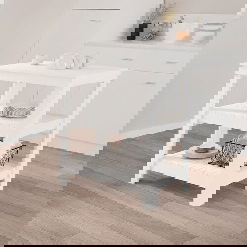 vidaXL Radni stol bijeli 78,5 x 50 x 80 cm od masivne borovine Cijene