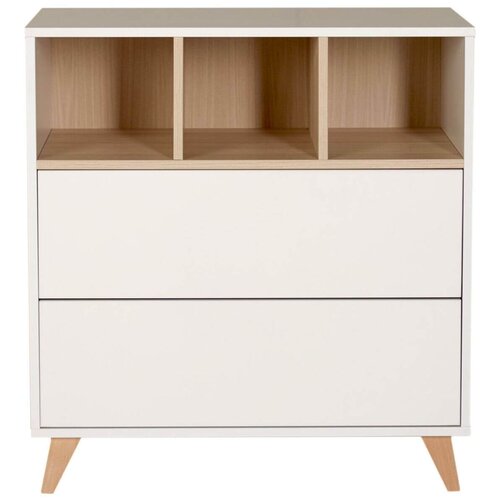 Qu-ax komoda loft white Cene