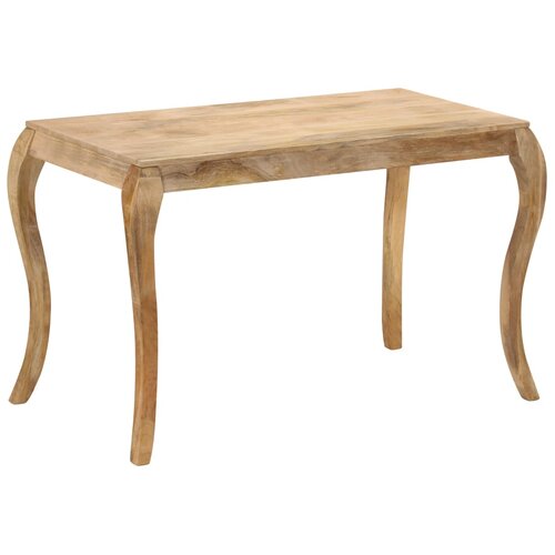  Blagovaonski stol 118 x 60 x 76 cm od masivnog drva manga Slike