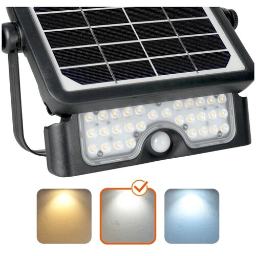  LED solarni reflektor sa senzorom LED/5W/3,7V 4000K IP65 3000 mAh Slike