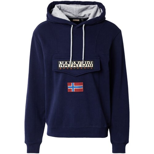 Napapijri Sweater majica &amp;#039;BURGEE WINT 4&amp;#039; morsko plava Slike