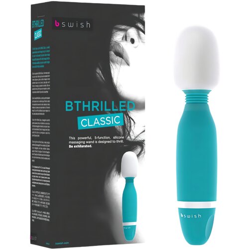 BSwish bThrilled Wand Vibrator Green-Blue Slike