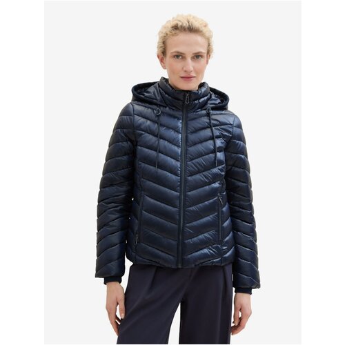 Tom Tailor Dark Blue Women's Quilted Jacket - Women Cene