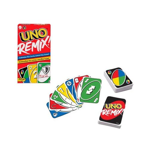 Uno Društvena igra Uno Remix GXD71 Slike