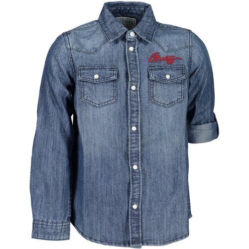 Guess Jeans LONG SLEEVED SHIRT FOR GIRLS BLUE Slike