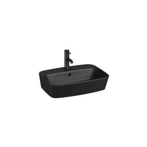 Jika nadgradni umivaonik 55x40x16,5 sa rupom MATT BLACK 8.1838.2.716.104.1 Cene