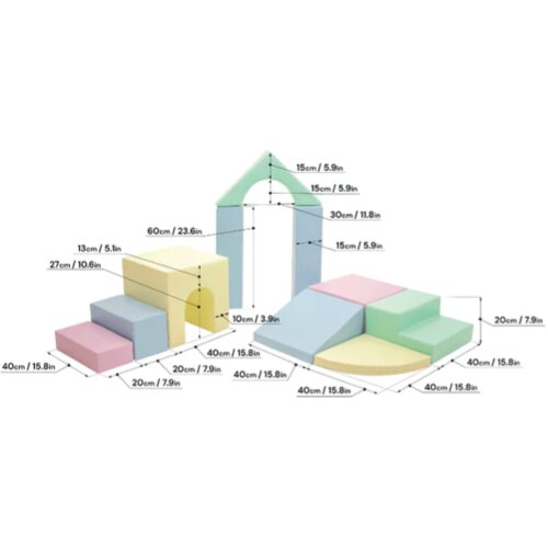 IGLU set CREATIVITY - pastelni Slike