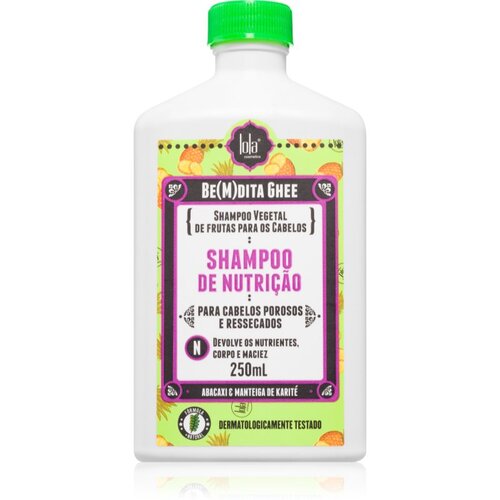 Lola Cosmetics BE(M)DITA GHEE SHAMPOO DE NUTRIÇÃO hranilni šampon za lase 250 ml Cene