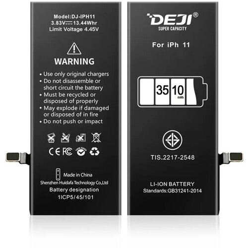  Baterija DEJI za IPhone 11 (3510 mAh) HC Cene