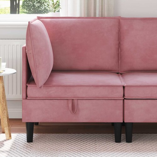 SOFA s pohranom Ružičasta Bar&amp;scaron;un Slike