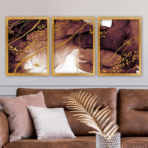 Wallity Set uramljenih slika 3AC173, 3 dijela Cene