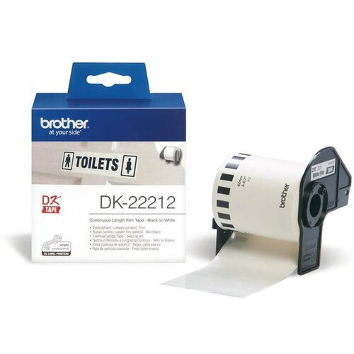 Brother neskončne nalepke DK-22212 , film bel 62mm x 15,24m Slike