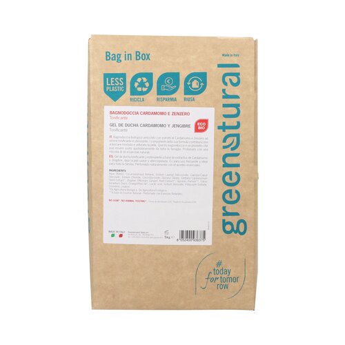 Greenatural gel za tuširanje - kardamom i đumbir - 5 kg Cijene