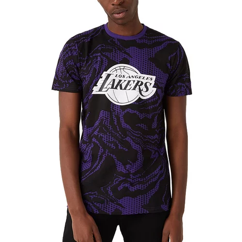 New Era muška Los Angeles Lakers Oil Slick Print majica