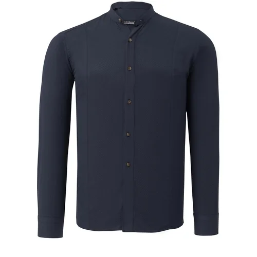 Dewberry G786 MENS SHIRT-NAVY BLUE