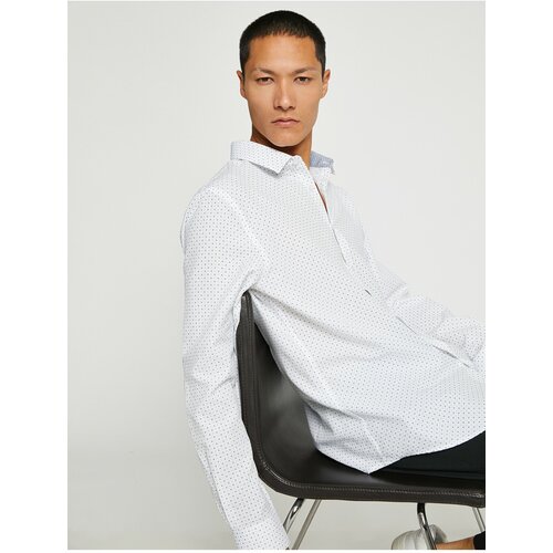 Koton shirt - white - regular fit Cene