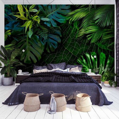  Samoljepljiva foto tapeta - Dark Jungle 392x280 Slike