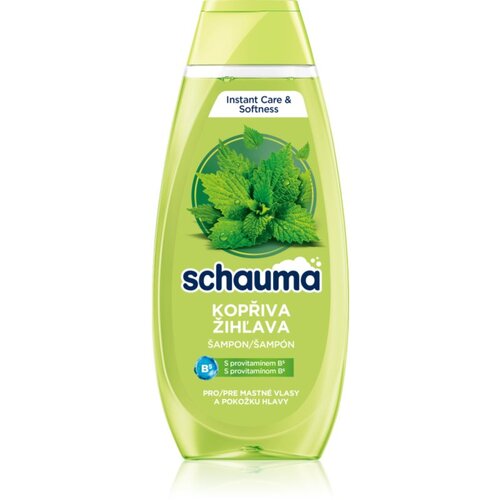 Schwarzkopf Schauma Nettle Freshness &amp;scaron;ampon za či&amp;scaron;ćenje za masnu kožu i vlasi&amp;scaron;te 400 ml Slike