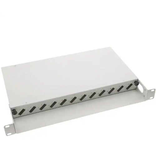 Netiks Fiber optički patch panel 19/1U sa 12 duplex slotova za SC duplex/LC quad adaptere Cene