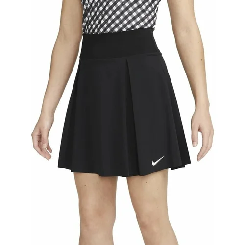 Nike Dri-Fit Advantage Womens Long Golf Skirt Black/White L