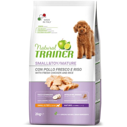 Natural trainer dog mature small & toy sveža piletina - 800 g Cene