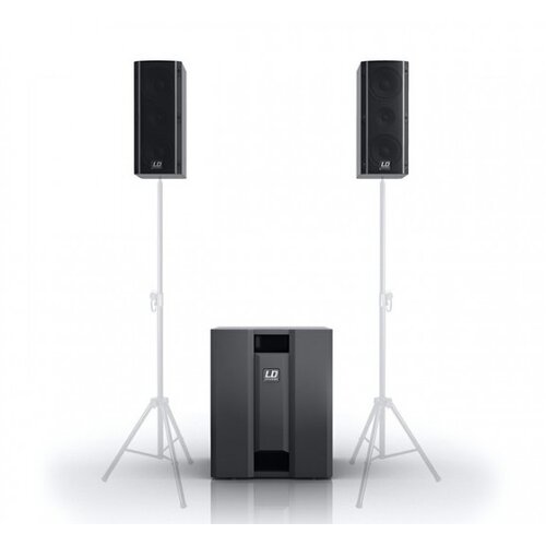 Ld Systems DAVE 8 ROADIE Prenosni aktivni PA sistem s 3-kanalno mešalno mizo - - Audio-Kondric Cene