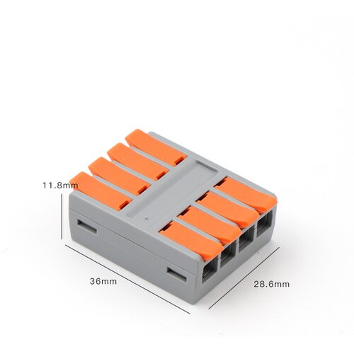 INF 4 In 4 Out Quick Wiring Cable Kompakten električni priključek, (21553855) Slike