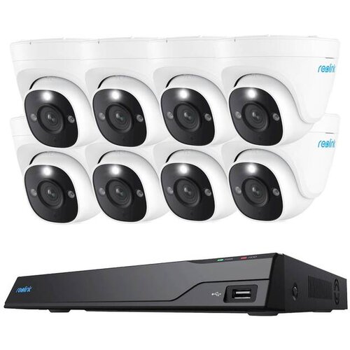 Reolink NVR snemalnik NVS16-8MD8 4K, 8MP, 16 kanalni NVR, 4TB HDD, 8x Kamera POE NVS16-8MD8 Cene
