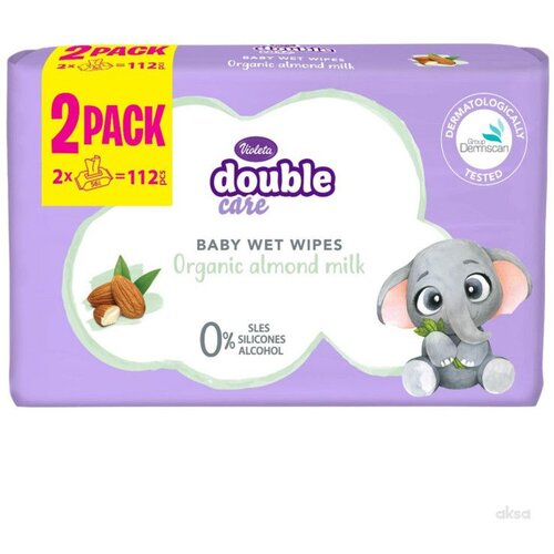 Violeta baby vlažne maramice badem2x56kom Cijene