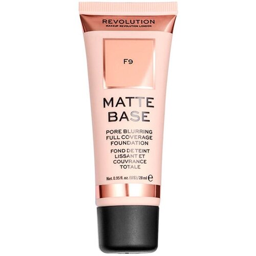 Revolution makeup mat tečni puder matte base foundation F9 28ml Slike