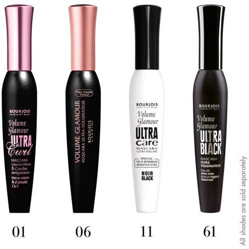 Bourjois Volume Glamour Ultra Black maskara za volumen trepalnic 12 ml odtenek 61 Ultra Black Cene