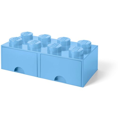 Lego Svijetloplava kutija za pohranu s dvije ladice Cijene