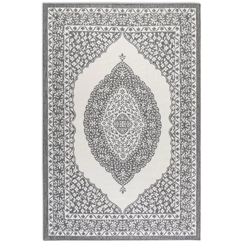 Elle Decoration Sivi/krem vanjski tepih 120x170 cm Gemini –
