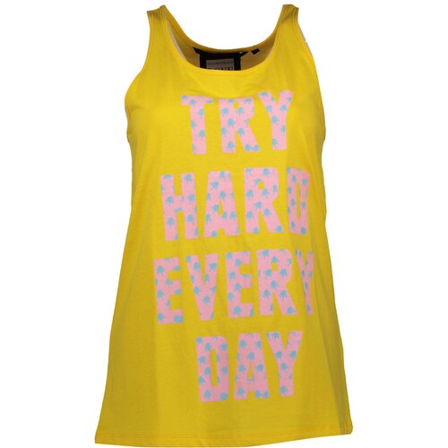 Silvian_Heach AMERICAN TANK TOP WOMEN YELLOW Slike