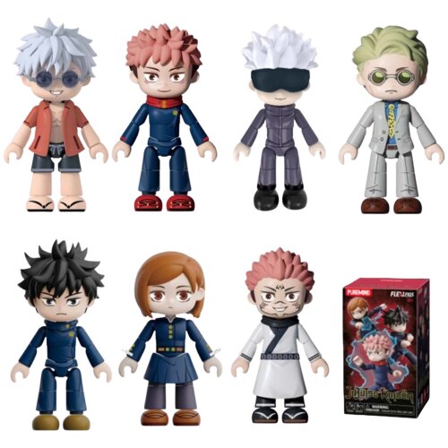 PUREMIND JUJUTSU KAISEN - FLEXI FIGS - TOTAL ASSAULT SERIES figura (ASSORTED) Slike