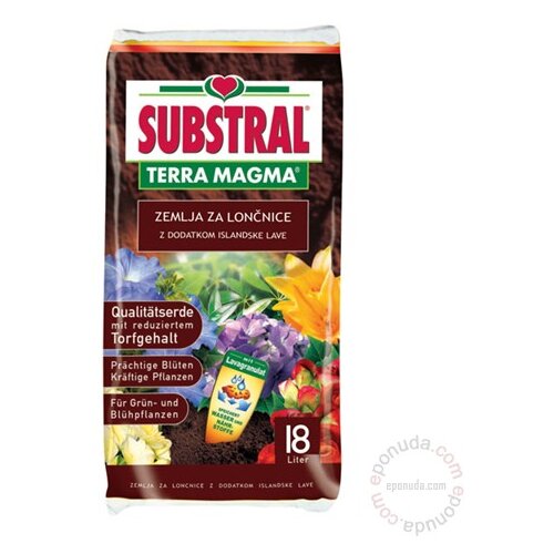 Substral supstrat substral zemlja za cveće terra magma 18 l Slike