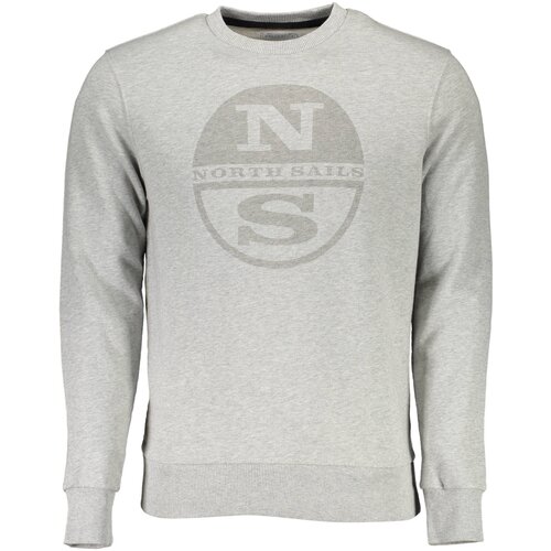 North Sails SWEATSHIRT WITHOUT ZIP MAN GRAY Slike