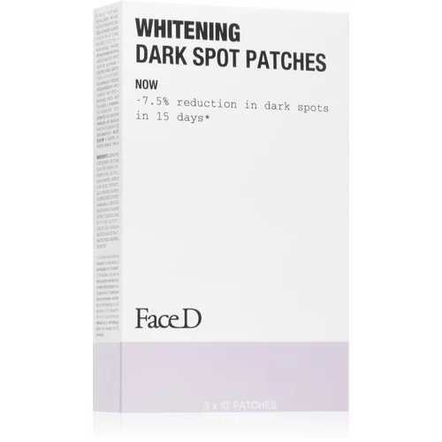 Face D Whitening flasteri za problematičnu kožu lica protiv tamnih mrlja 3x10 kom